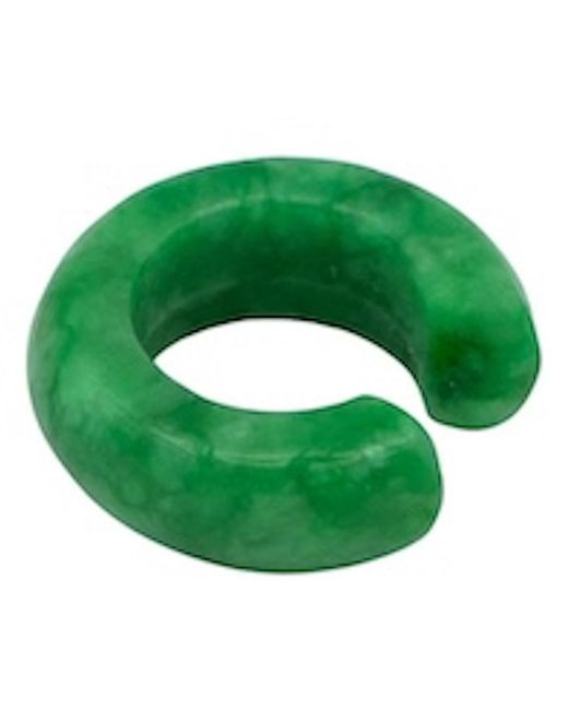 seree Green Abby Single Jade Cuff Earring