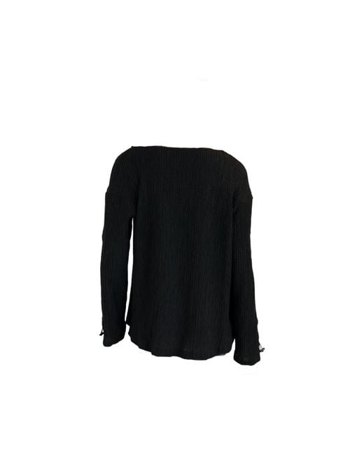 SNIDER Black Wave Top