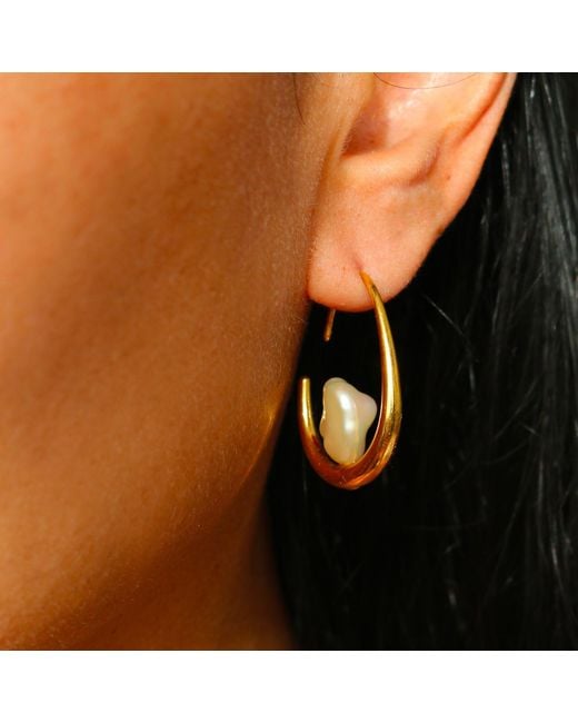 Marquise Swim Metallic Earrings