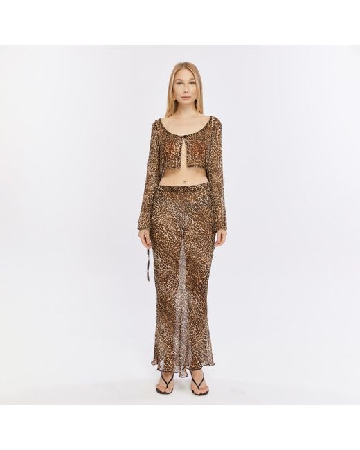 Herfetch Brown Exotic Skirt