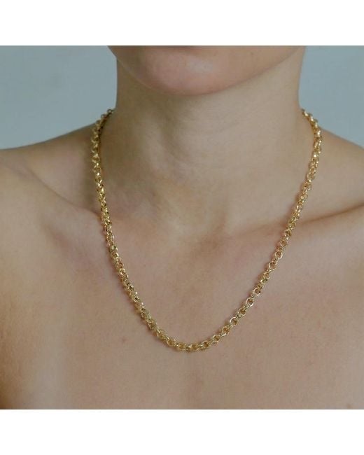 Onia Metallic Cable Chain Necklace