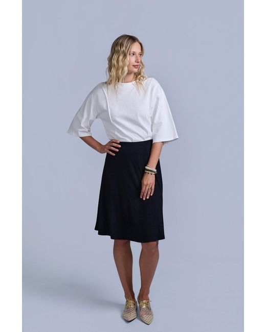 Rave on Trend Black Classic Skirt