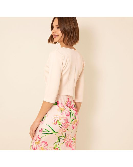 Alie Street London Natural Neutrals Freya Bolero Nude Blush