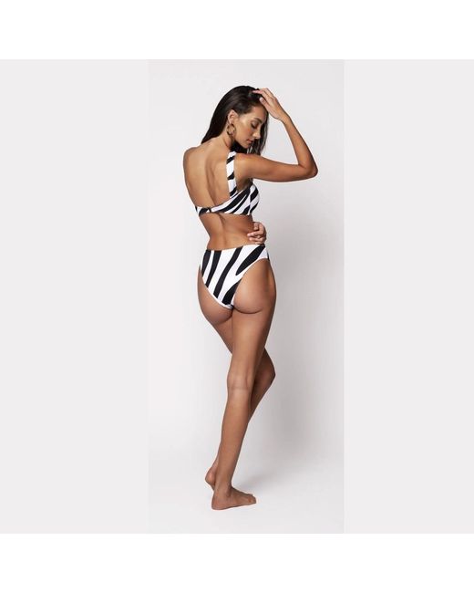Cherina Beachwear Llc Black Cacia Bikini Set