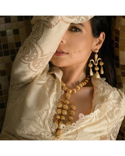 Meraki by Rashmi Bajaj Metallic Valentina Plated Chain Necklace