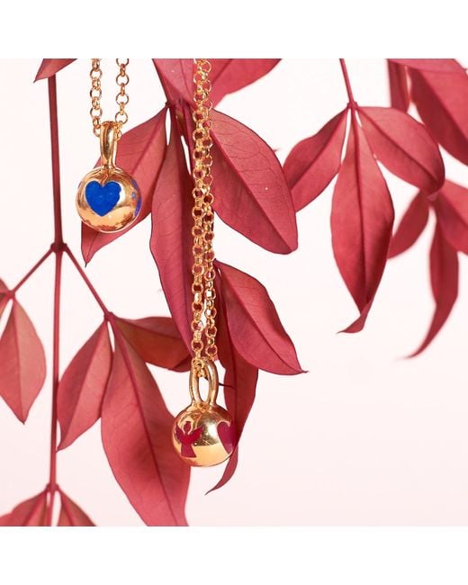 Myrto Katramadou Jewellery Yellow Melina Pendant-Plated Pine