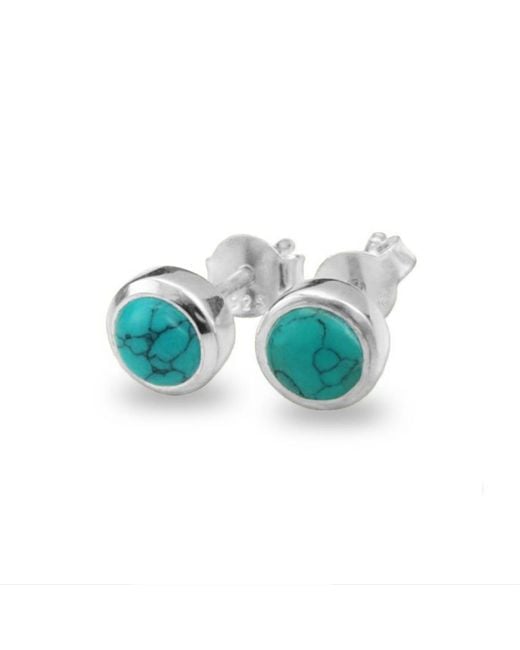 The Jewellery Store London Blue December Birthstone Earring Studs – Gemstone