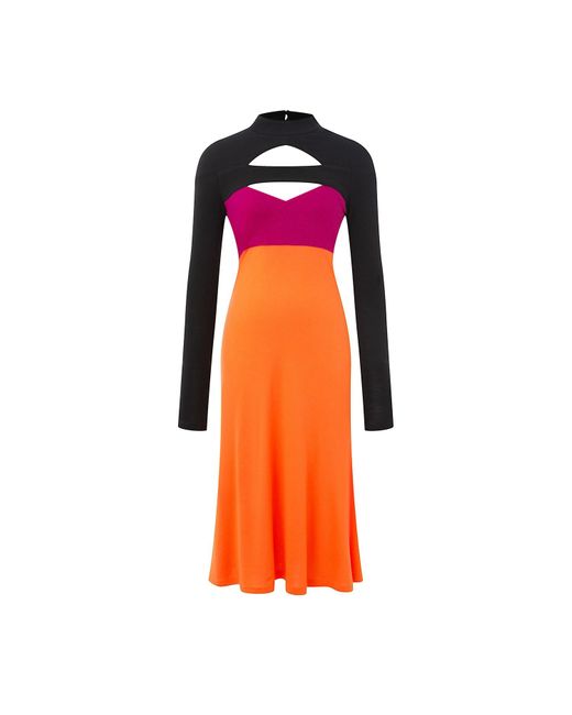 Emma Wallace Orange Barra Dress
