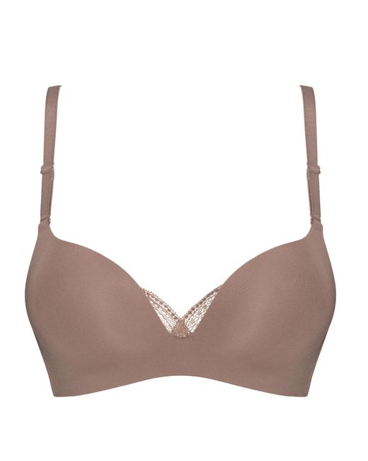 BonBon Lingerie Brown Charlotte Non-Wired Push-Up Bra