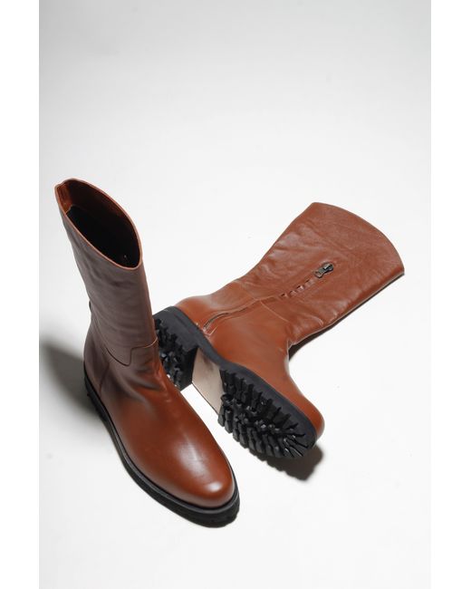 Mafalda Brown Gilda Havana Boots