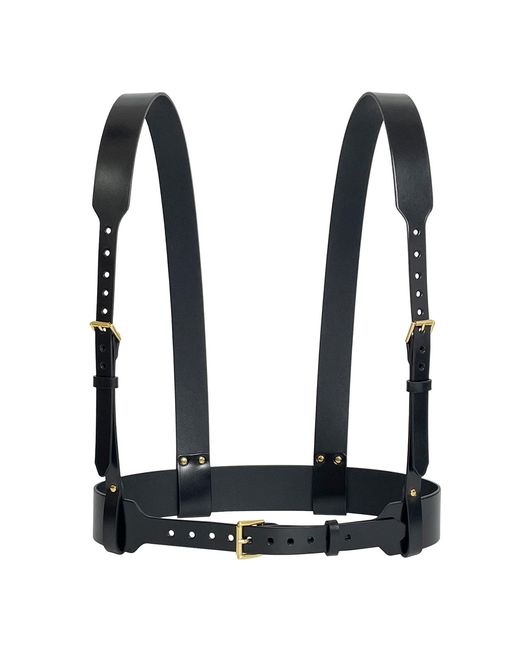 Haute Cuir Black Ceremony Leather Harness