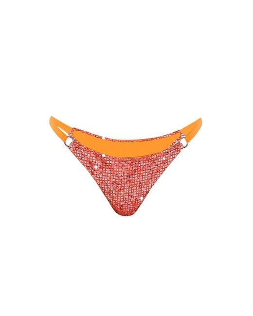 Belletage Swimwear Orange The Golden Hour Bikini Bottom