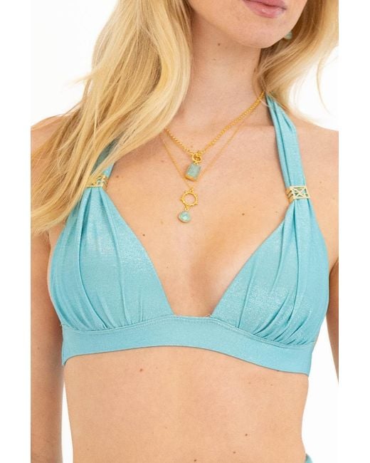 Leyla Maya Ltd Green Annie & Natasha Bikini Set