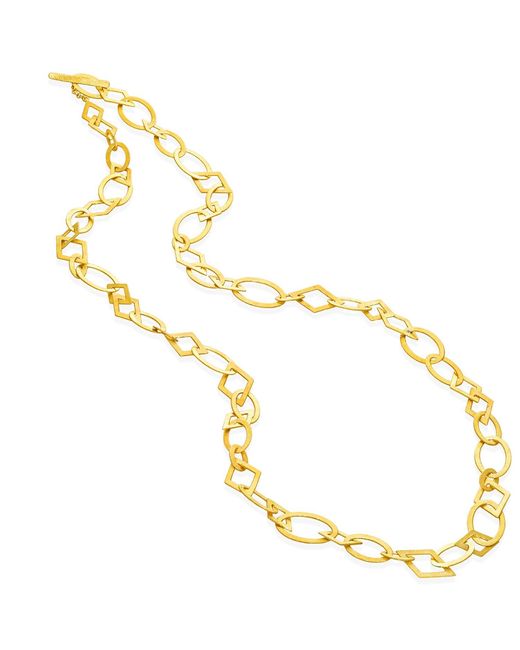 Myrto Katramadou Jewellery Metallic Harmony Matte Chain Necklace