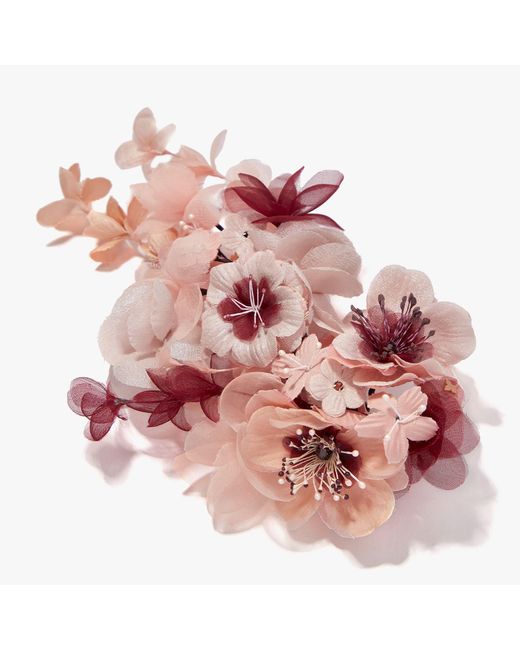 Helena Simon Pink The Cherry Blossom Branch Floral Brooch