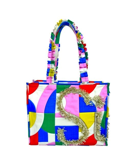 Simitri Multicolor Pondicherry Tote
