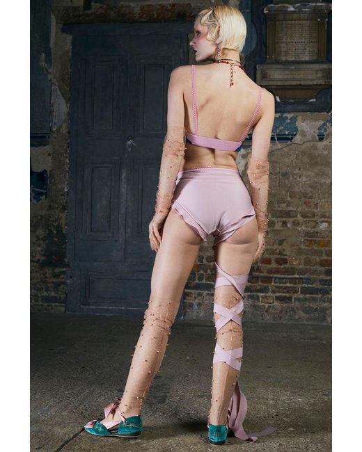 Natalia Petruch Natural Neutrals High Stockings