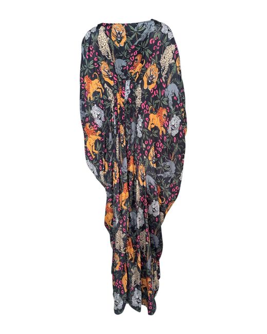 Any Old Iron Blue Big Cats Kaftan