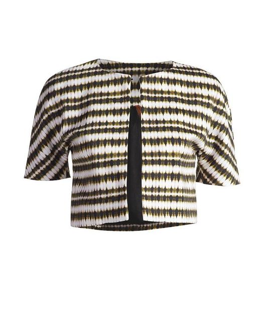 Conquista Black Short Sleeve Bolero Jacket