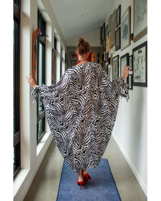 Jennafer Grace Multicolor Capri Caftan