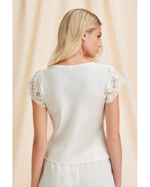 Scarlett Gasque White Jayne Top