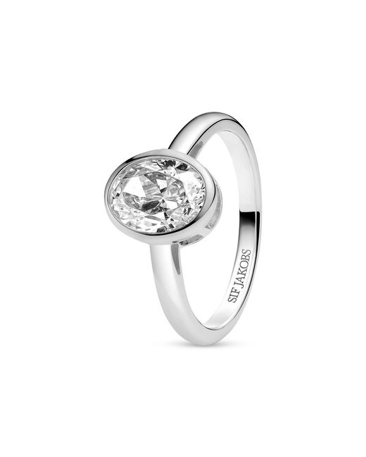 Sif Jakobs Jewellery Metallic Ring Sardinien Ovale Grande