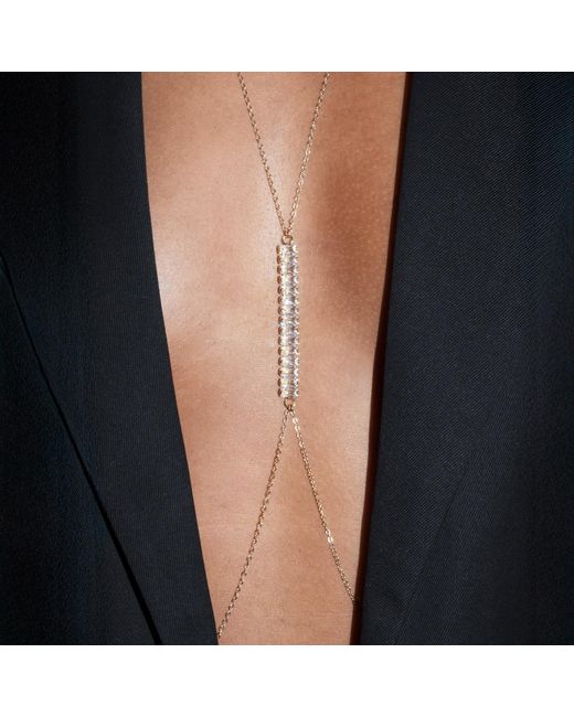 Studio Baloge Metallic Axis Body Chain