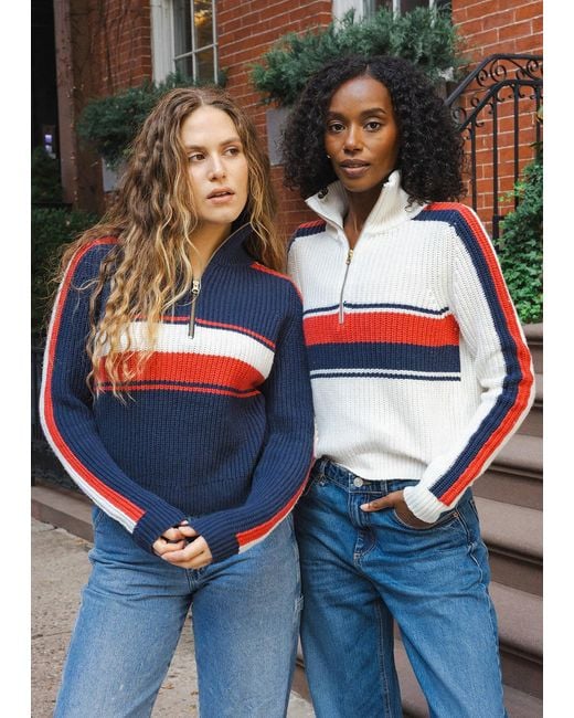 Ellsworth & Ivey Blue Aspen Quarter Zip