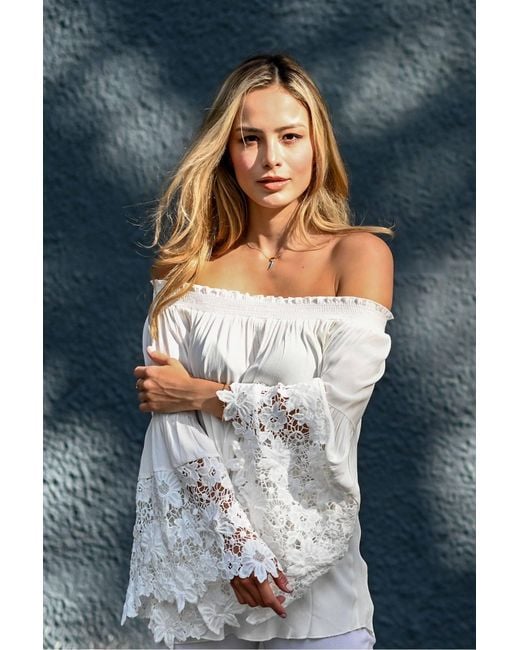 Muche Et Muchette Black Jolie Off The Shoulder Top