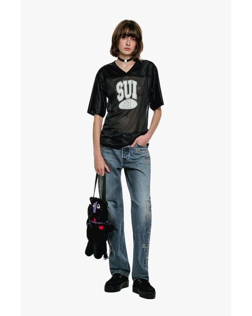 Anna Sui Blue Sui Jersey