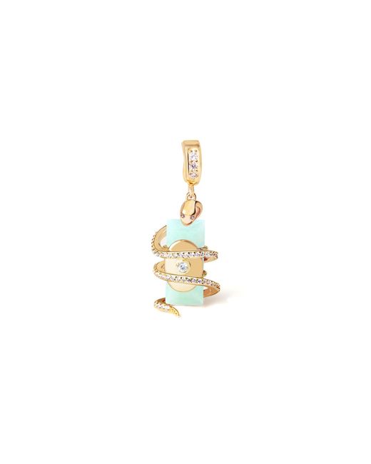 Freqnc Atelier Metallic Serpent Charm