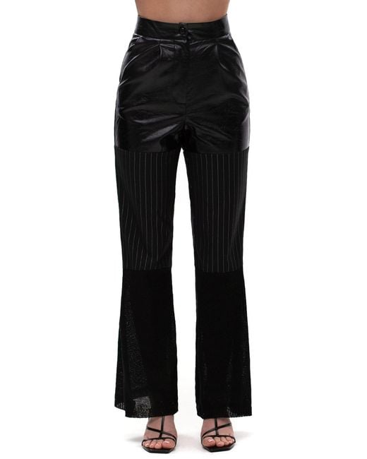 Maison Bogomil Black Structured Flow – Trousers