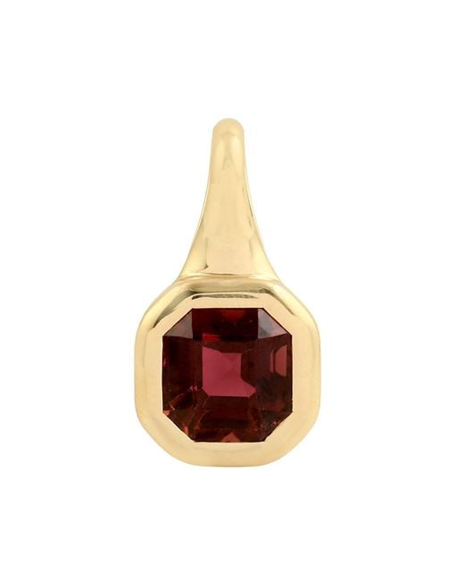 Artisan Multicolor 18K Tourmaline Solitaire Pendant
