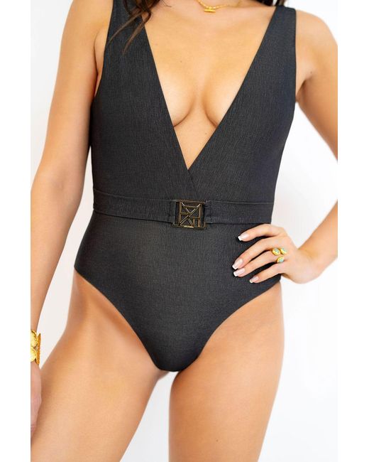 Leyla Maya Ltd Black Sandie Swimsuit