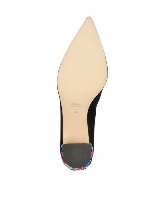 April & Alex Black Essie Noir Pump