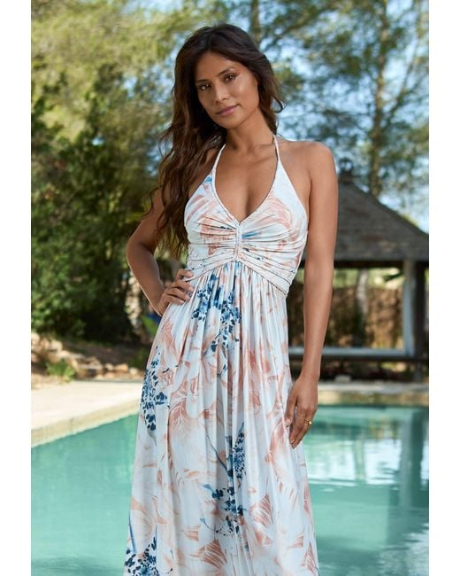 Chic by Lirette White Halter Dress Contadora