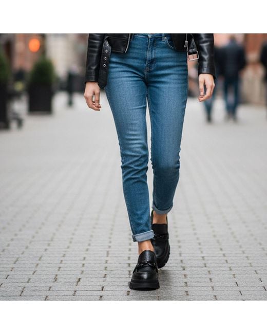 Beautiisoles by Robyn Shreiber Made in Italy Black Raquel Leather Comfortable Oxford For Work Or School