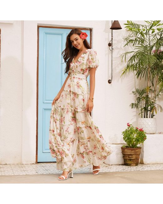 Yumi Kim Natural Farrah Ivory Dress