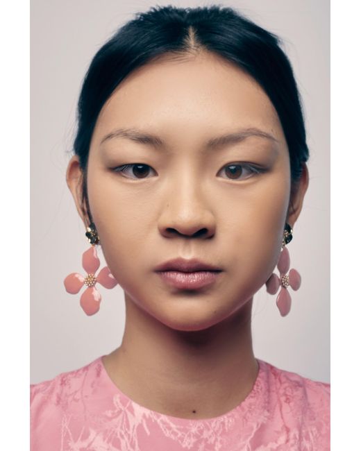 Lavani Jewels Pink Cassia Earrings