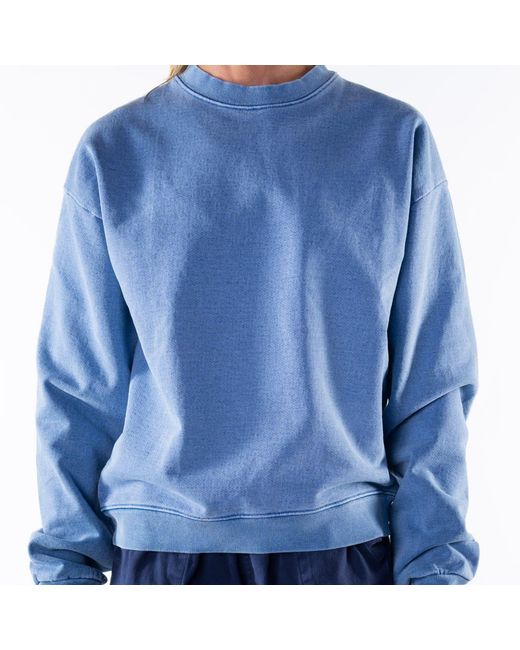 Ariko Blue Wave Post Surf Crew Sweat for men