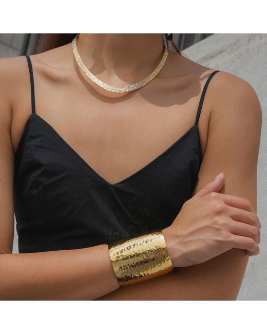 Argento Vivo Yellow Oro Cuff