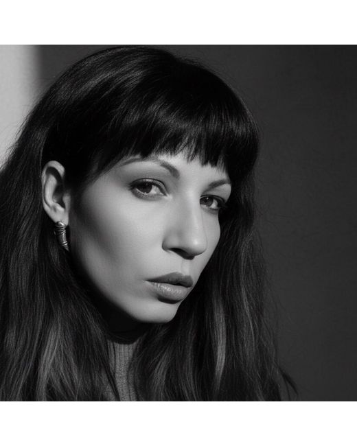 Tg-Jewellery by Tamara Gervasio Metallic Eyebrow Stud Earrings