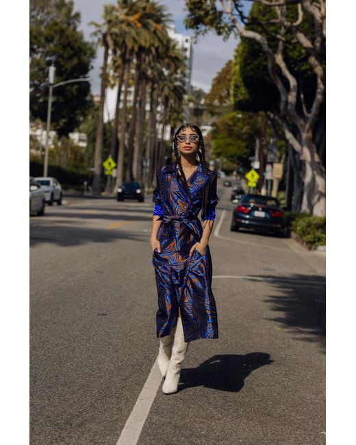 Andreeva Blue Marilyn Coat