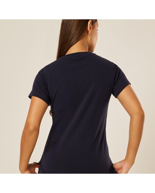 Be Athletica Blue Health Club Tee