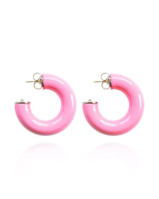 Saule Label Pink Alba Hoops