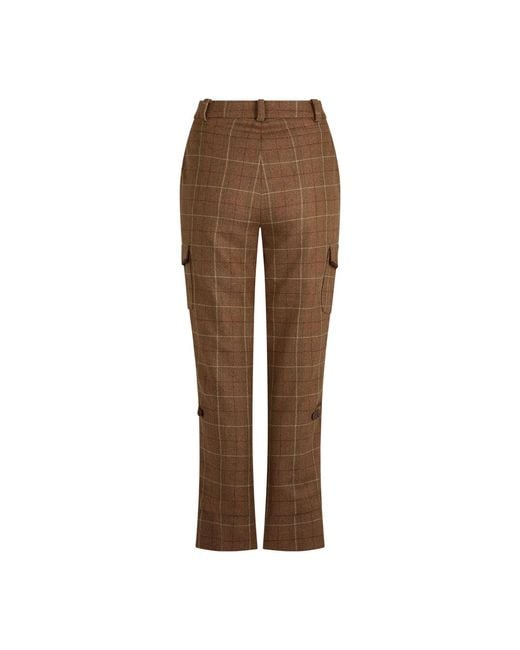 Really Wild Clothing Brown Balmoral Tweed Country Trousers