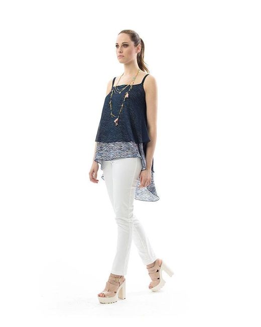 Conquista Blue Hi Low Top
