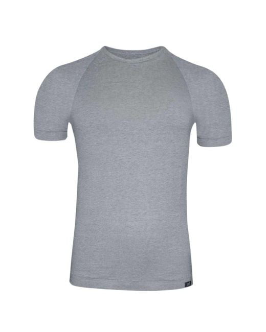 Zd - Zero Defects Gray Round Neck T-Shirt for men