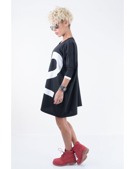 Clothes by Locker Room Black Casual Tunic Dress