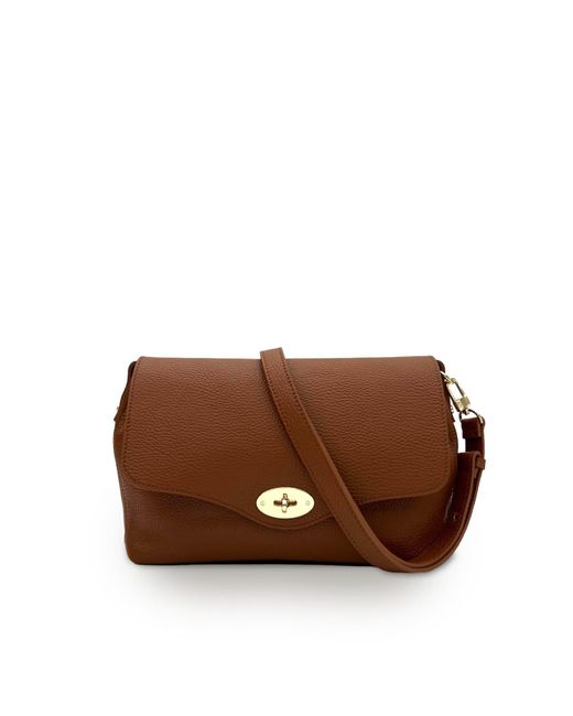 Apatchy London Brown The Maddie Maxi Tan Leather Bag